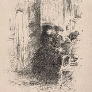 The Duet, 1894. Creator: James McNeill Whistler (American, 1834-1903)