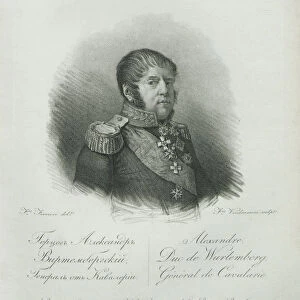 Duke Alexander of Württemberg (1771-1833), 1813
