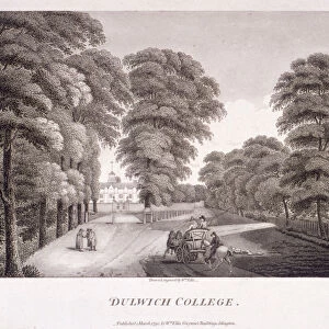 Dulwich College, Camberwell, London, 1792. Artist: William Ellis