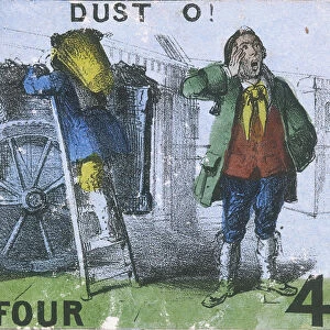 Dust O!, Cries of London, c1840. Artist: TH Jones