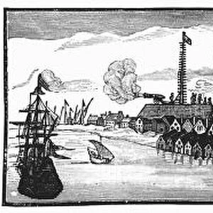 Dutch settlement of New Amsterdam (New York), 1673