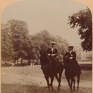 An Early Morning Ride, Rotten Row, Hyde Park, London, England, 1896