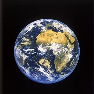 Earth from space - Africa and the Atlantic Ocean, c1980s. Creator: NASA
