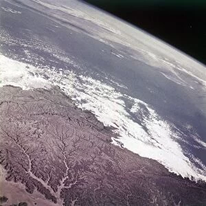 Earth from space - the Sudan, c1980s. Creator: NASA