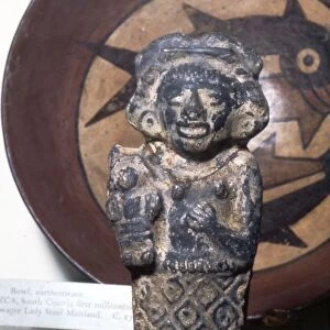 Earthenware Figure, Late Aztec, Mexico, 15th or 16th century