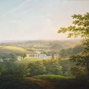 Easby Abbey, near Richmond, c. 1821 / 1854. Creator: George Cuitt