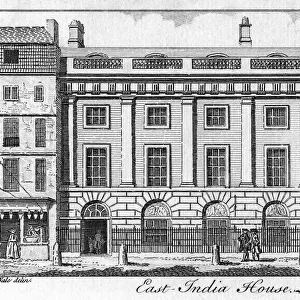 The East India House, City of London, late 18th century. Artist: B Green