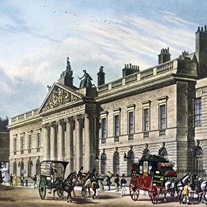 East India House, London, 1817. Artist: Thomas Hosmer Shepherd