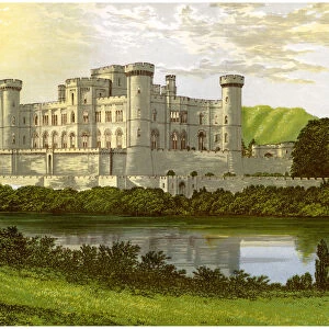 Eastnor Castle, Herefordshire, home of Earl Somers, c1880