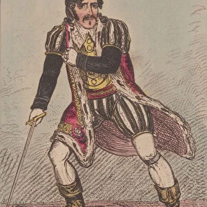 Edmund Kean as Richard III, ca. 1814. ca. 1814. Creator: George Cruikshank