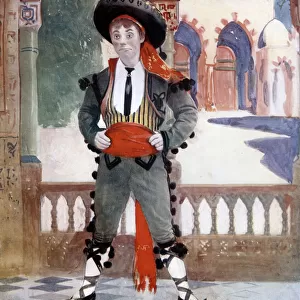 Edmund Payne in The Toreador, c1902. Artist: Ellis & Walery