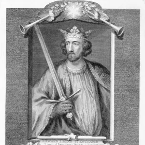 Edward I, King of England, (18th century). Artist: George Vertue