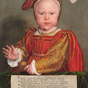 Edward VI as a Child, probably 1538. Creator: Hans Holbein the Younger