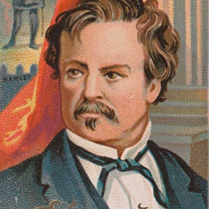 Edwin Forrest, from the series Great Americans (N76) for Duke brand cigarettes, 1888