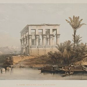 Egypt and Nubia, Volume II: The Hypaethral Temple at Philae, called the Bed of Pharaoh, 1848