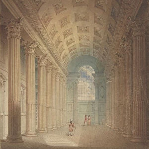 Egyptian Hall, Mansion House, London, 1795-1825
