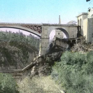 El-Kantara Bridge, Constantine, northeast Algeria