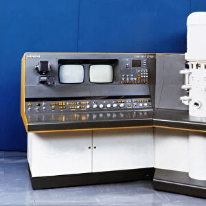 Electronic microscope of Siemens transmission ST100F