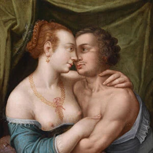 Elegant Loving Couple, ca. 1600. Artist: Master of Prague (active c. 1600)