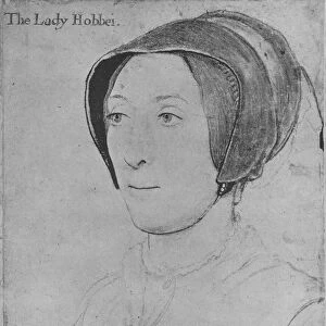 Elizabeth Hoby, c1532-1543 (1945). Artist: Hans Holbein the Younger