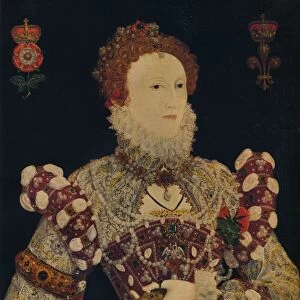 Elizabeth I, Queen of England and Ireland, c1574. Artist: Nicholas Hilliard