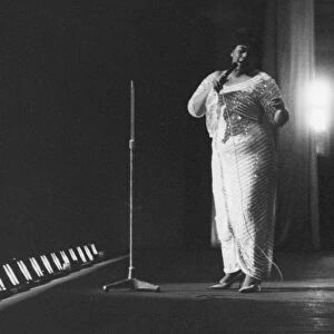 Ella Fitzgerald, London, 1963. Creator: Brian Foskett