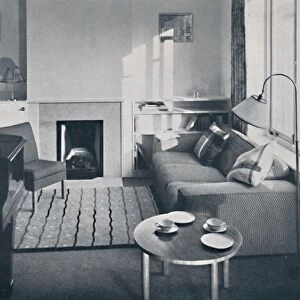 Elsa Booth - Living room which was planned to accommodate a grand pianoforte, 1939