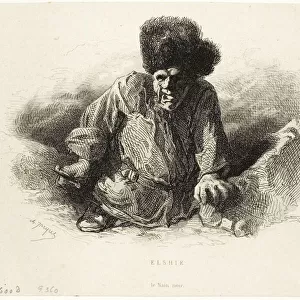 Elshie, the Black Dwarf, n. d. Creator: Charles Emile Jacque