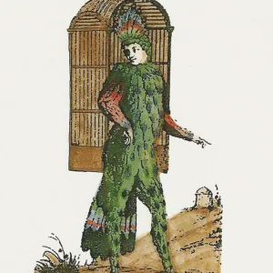 Emanuel Schikaneder as the first Papageno in Mozarts The Magic Flute