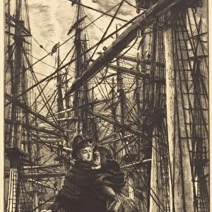 Emigrants, 1880. Creator: James Tissot