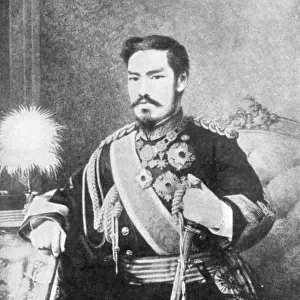 Emperor Mutsuhito, Japanese, c1867