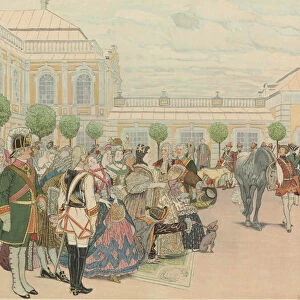 Empress Anna and her Court, 1907
