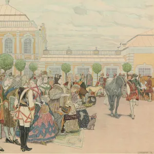 Empress Anna and her Court, 1907