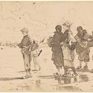 En route pour la peche (Setting Out to Fish), 1878. Creator: John Singer Sargent