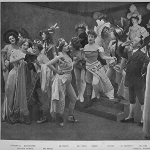 En Scene Pour Le Trois!, 1900
