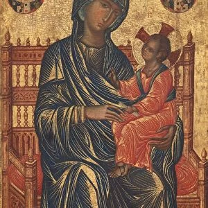 Enthroned Madonna and Child, c. 1250 / 1275. Creator: Unknown