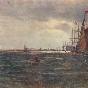 Entrance to Portsmouth Harbour, late 19th Century (1906)