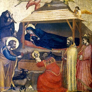 The Epiphany, c1230. Artist: Giotto