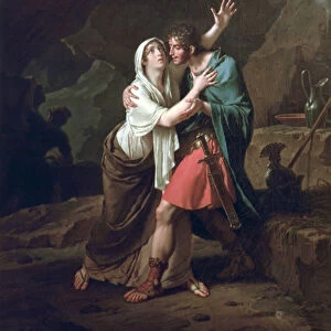 Eponine et Sabinus, 1802. Artist: Nicolas Andre Monsiau