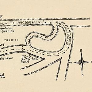 Epsom Race Course, 1940