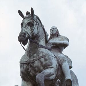 Equestrian Statue of John Sobieski trampling a Turk, Newby Hall, North Yorkshire, 20th century. Artist: CM Dixon