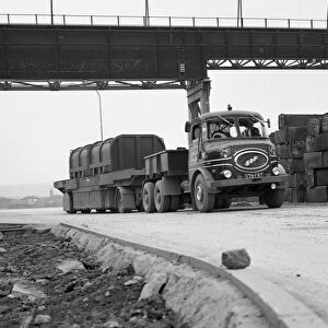 ERF 66GSF lorry, Park Gate iron & Steel Co, Rotherham, South Yorkshire, 1964