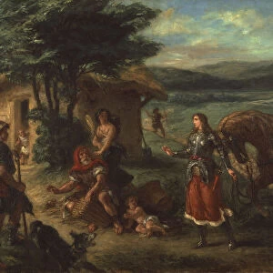 Erminia and the Shepherds, 1859