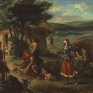 Erminia and the Shepherds, 1859