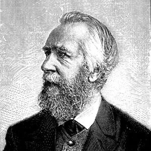 Ernst Haeckel (1834-1919), German zoologist and evolutionist