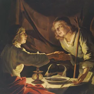Esau and Jacob. Artist: Stomer, Matthias (ca. 1600-after 1650)