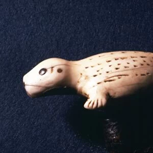 Eskimo Carving, Young Seal, 18th-19th century