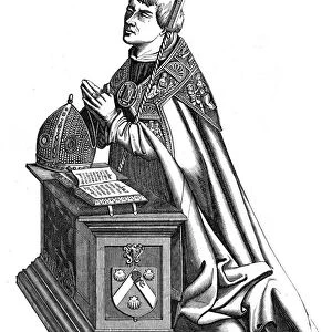Etienne de Poncher (1446-1524), Bishop of Paris, 16th century (1849)