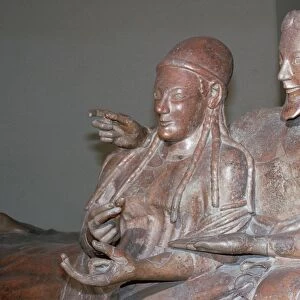 Etruscan sarcophagus of a couple, 6th century BC