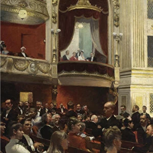 An Evening at the Royal Theatre, Copenhagen, 1887-1888